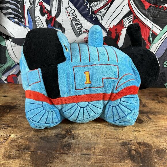 Thomas The Tank Engine Pillow Pet Large 17" Full Size Plush Stuffed Animal Blue - Picture 12 of 16